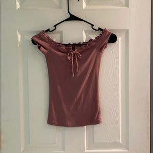 Off the shoulder top